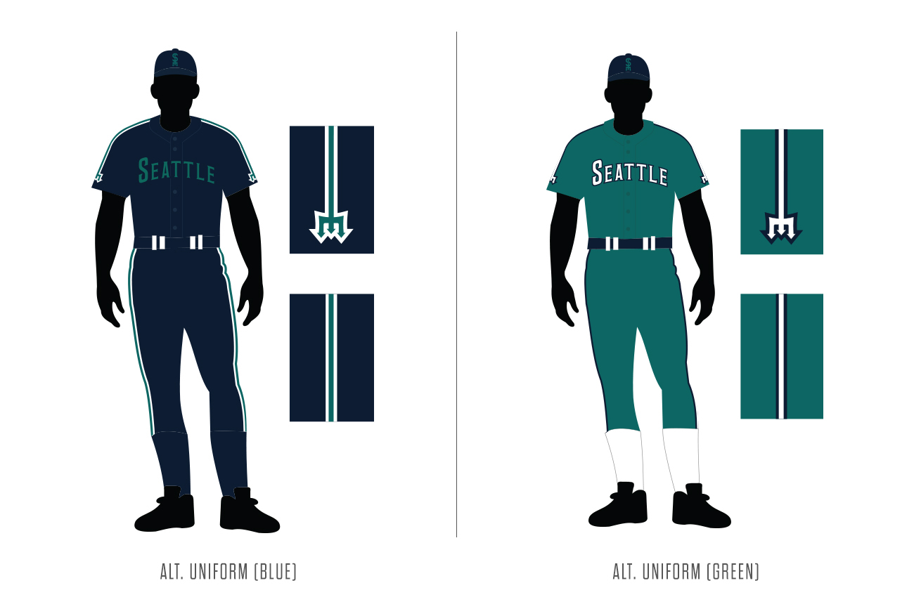 TridentTrue Seattle Mariners Rebrand Concept Brad McLeod
